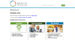 Desktop Screenshot of mealup.com